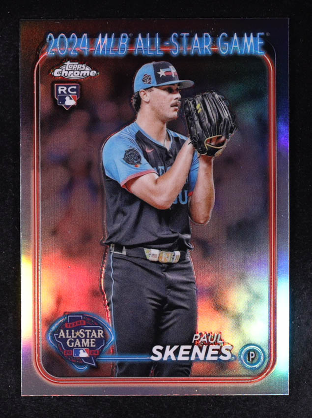 Paul Skenes 2024 Topps Chrome Update All-Star Game #ASGC29 RC at PristineAuction.com Paul Skenes 2024 Topps Chrome Update All-Star Game #ASGC29 RC at PristineAuction.com