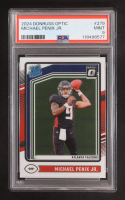 Michael Penix Jr. 2024 Donruss Optic #279 RR RC (PSA 9) at PristineAuction.com