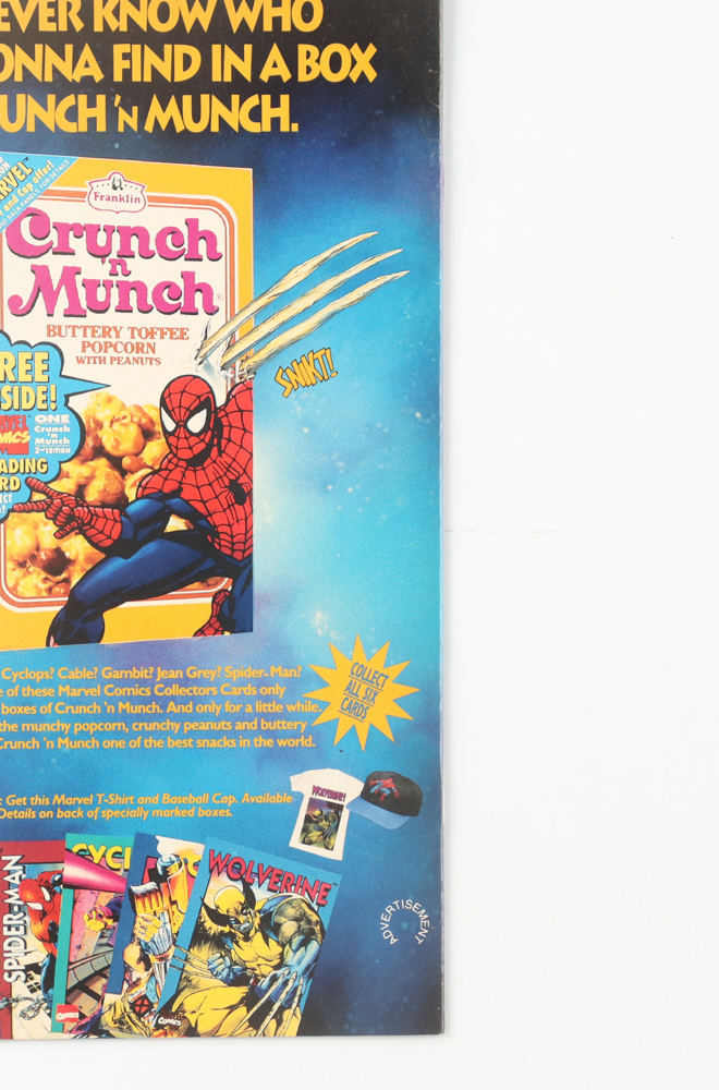 1994 SPIDER-MAN AND X-FACTOR: SHADOWGAMES #3 MARVEL COMIC BOOK at PristineAuction.com 1994 SPIDER-MAN AND X-FACTOR: SHADOWGAMES #3 MARVEL COMIC BOOK at PristineAuction.com