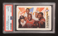 Bulls Starting Five/Great Moments from/the NBA Finals 1991-92 SkyBox #337 (PSA 10) at PristineAuction.com