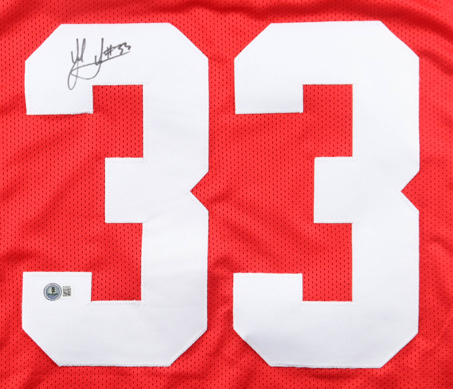 Jack Sawyer Signed Jersey (Beckett) at PristineAuction.com Jack Sawyer Signed Jersey (Beckett) at PristineAuction.com
