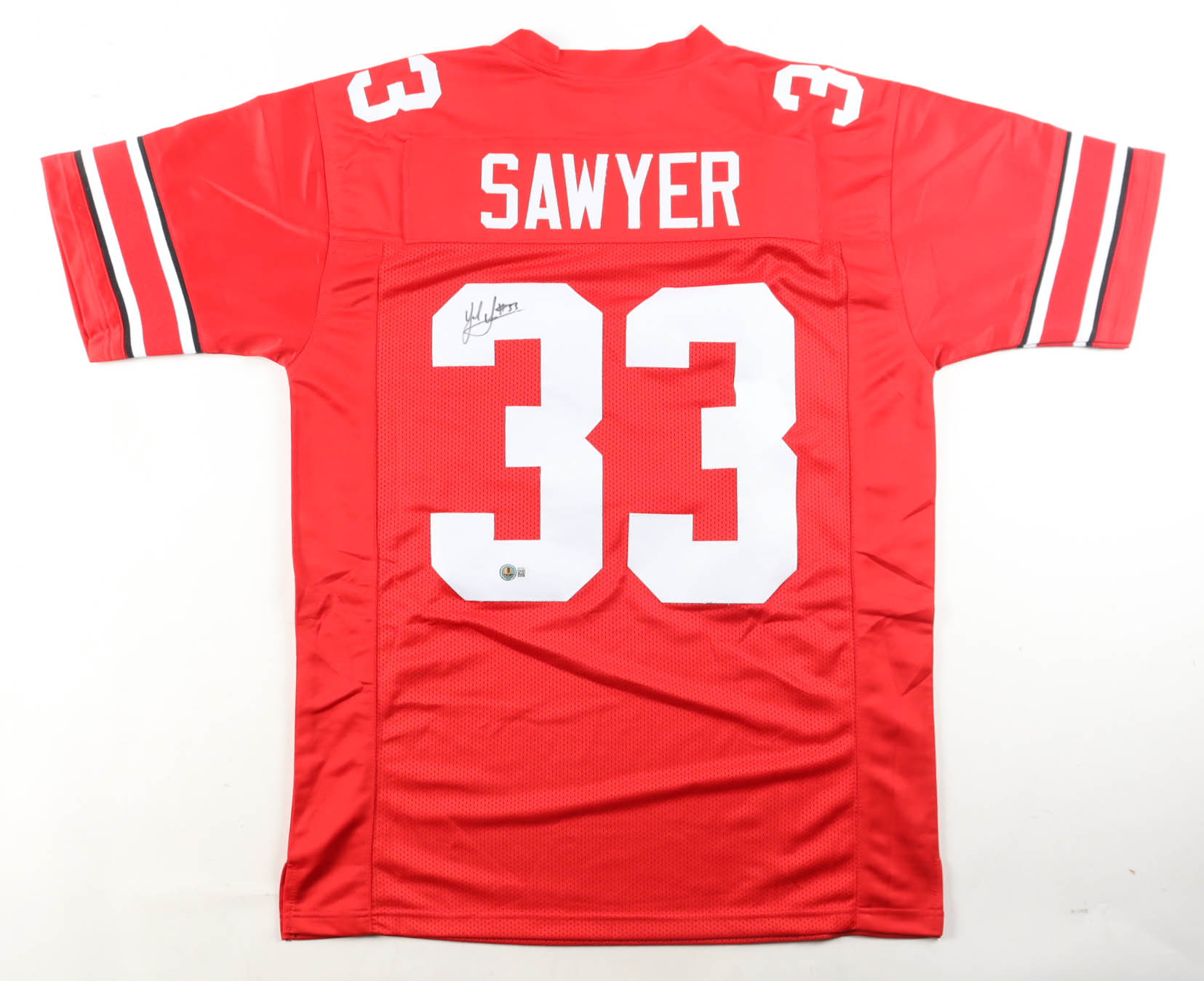 Jack Sawyer Signed Jersey (Beckett) at PristineAuction.com Jack Sawyer Signed Jersey (Beckett) at PristineAuction.com