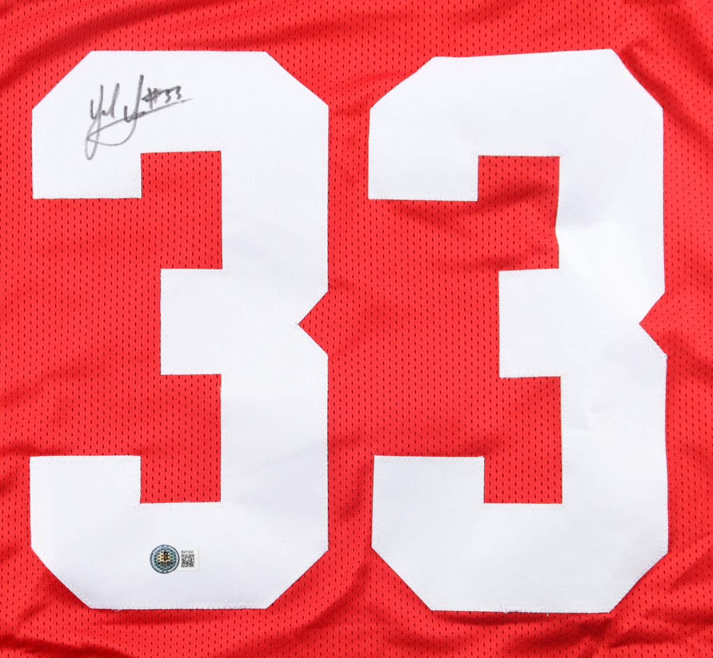 Jack Sawyer Signed Jersey (Beckett) at PristineAuction.com Jack Sawyer Signed Jersey (Beckett) at PristineAuction.com