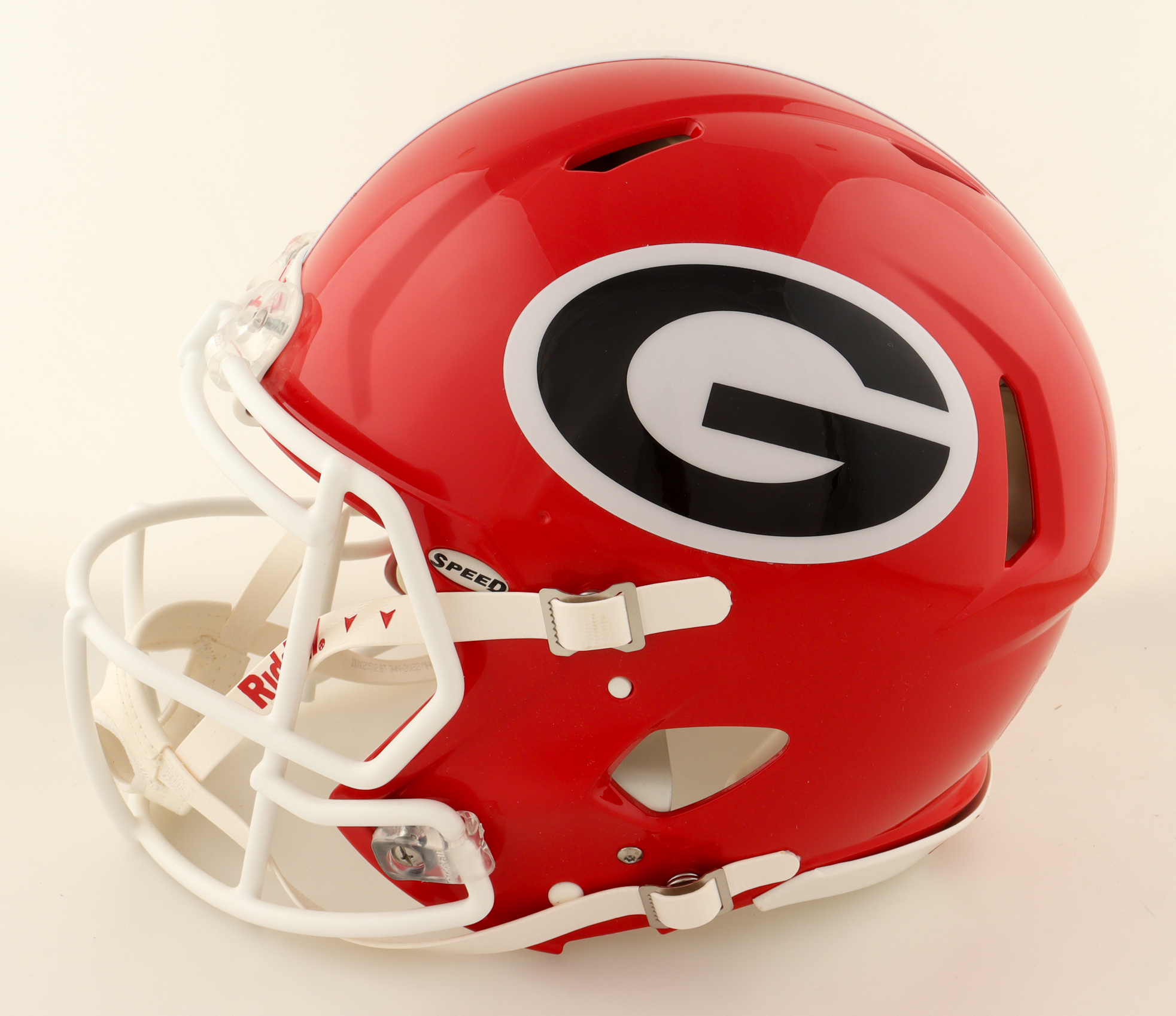 Travon Walker Signed Georgia Bulldogs Full-Size Authentic On-Field Speed Helmet Inscribed "21 National Champs" (Beckett) at PristineAuction.com Travon Walker Signed Georgia Bulldogs Full-Size Authentic On-Field Speed Helmet Inscribed "21 National Champs" (Beckett) at PristineAuction.com