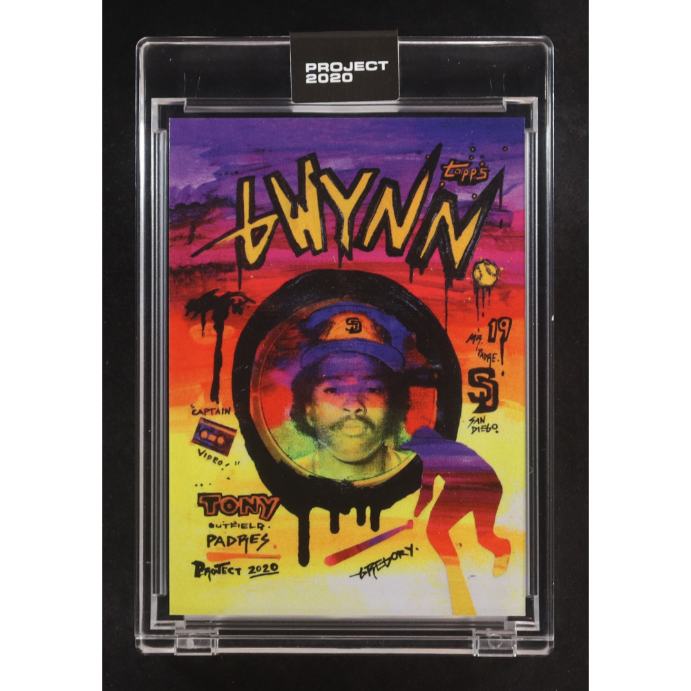 Tony Gwynn 2020 Topps Project 2020 #135 / Gregory Siff at PristineAuction.com