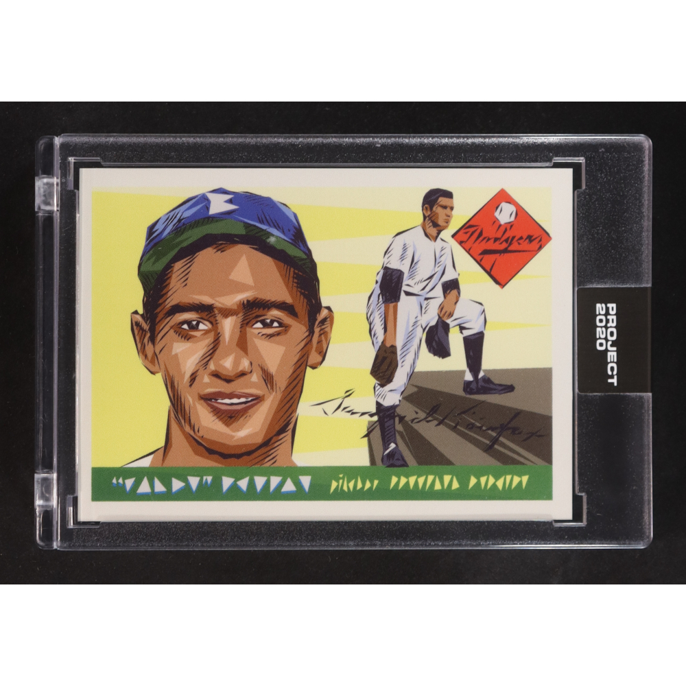 Sandy Koufax 2020 Topps Project 2020 #89 / Naturel at PristineAuction.com