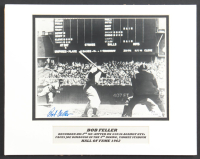 Bob Feller Signed Indians 11x14 Custom Matted Photo (JSA) at PristineAuction.com