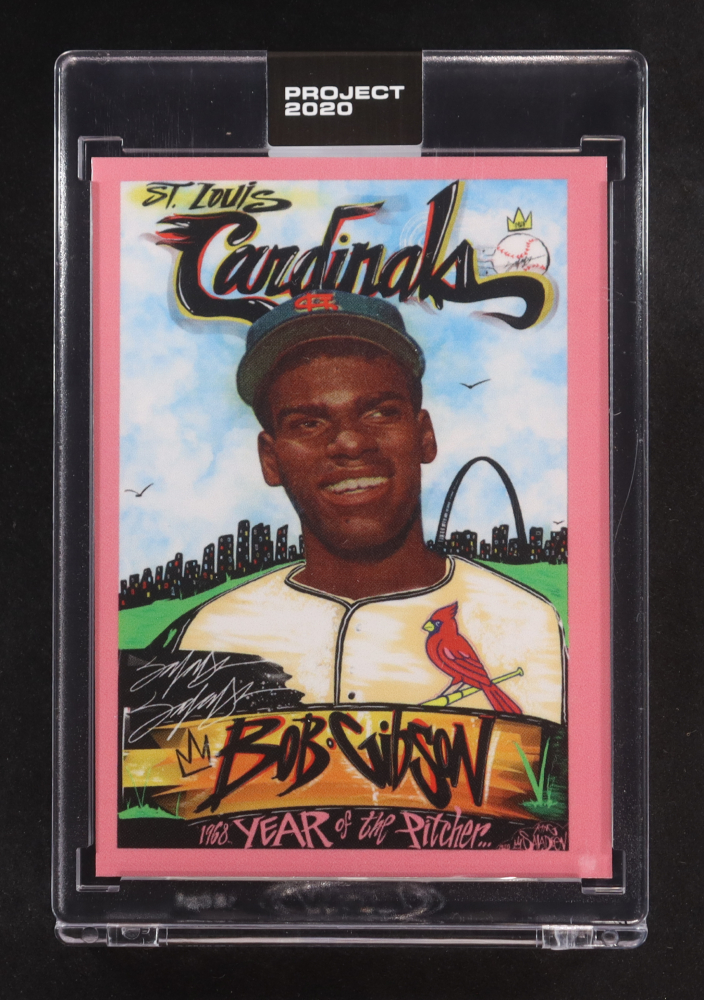 Bob Gibson 2020 Topps Project 2020 #124 / King Saladeen