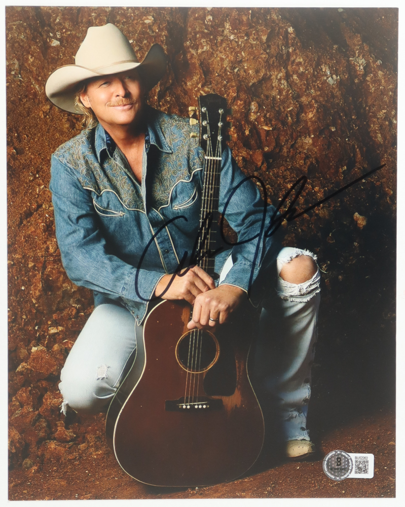 Alan Jackson Signed 8x10 Photo (Beckett) at PristineAuction.com Alan Jackson Signed 8x10 Photo (Beckett) at PristineAuction.com