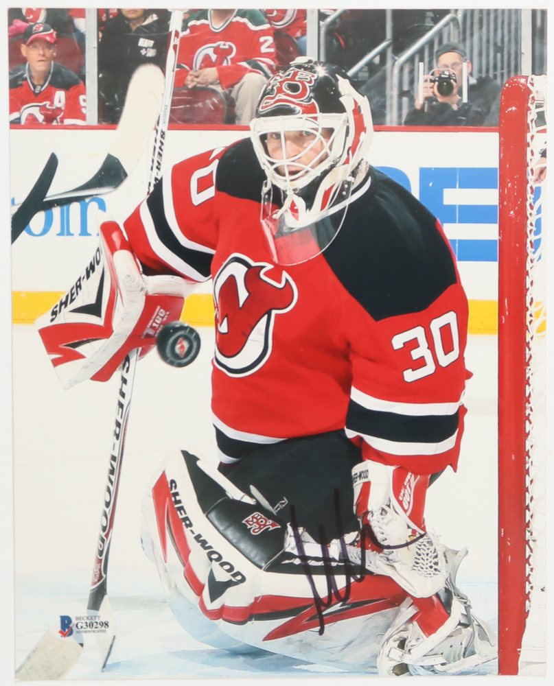 Martin Brodeur Signed Devils 8x10 Photo (Beckett) at PristineAuction.com Martin Brodeur Signed Devils 8x10 Photo (Beckett) at PristineAuction.com