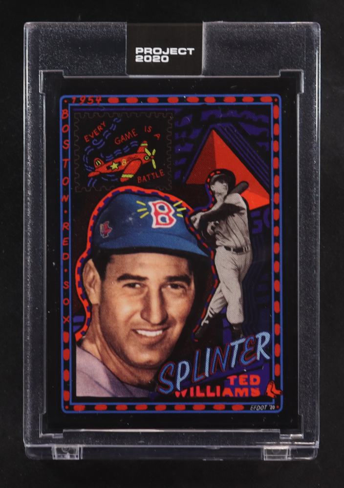Ted Williams 2020 Topps Project 2020 #74 / Efdot