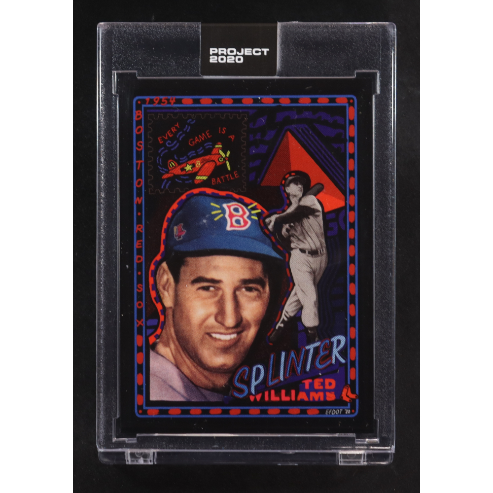 Ted Williams 2020 Topps Project 2020 #74 / Efdot at PristineAuction.com