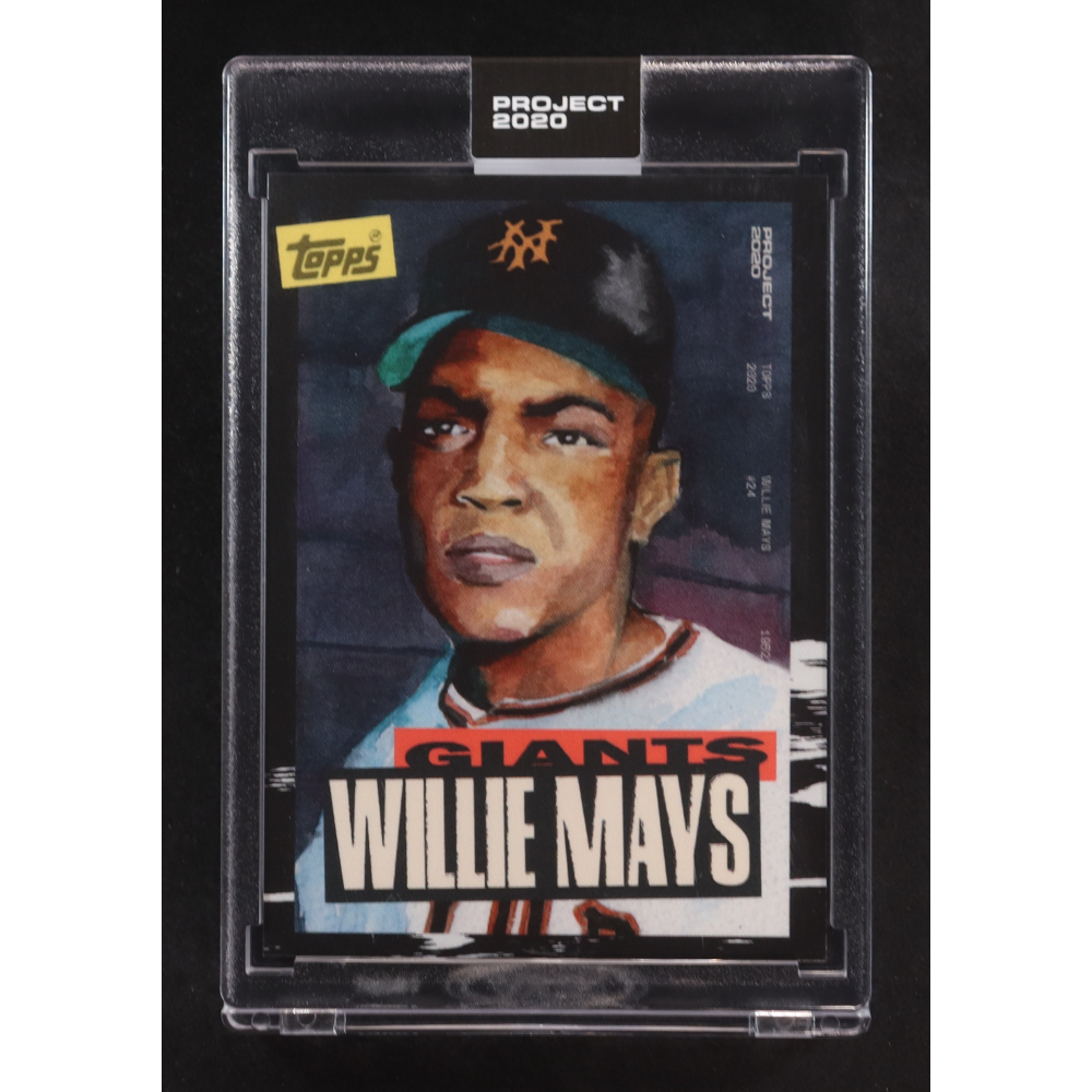 Willie Mays 2020 Topps Project 2020 #101 / Jacob Rochester at PristineAuction.com