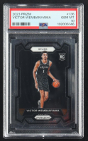 Victor Wembanyama 2023 Panini Prizm #136 RC (PSA 10) at PristineAuction.com
