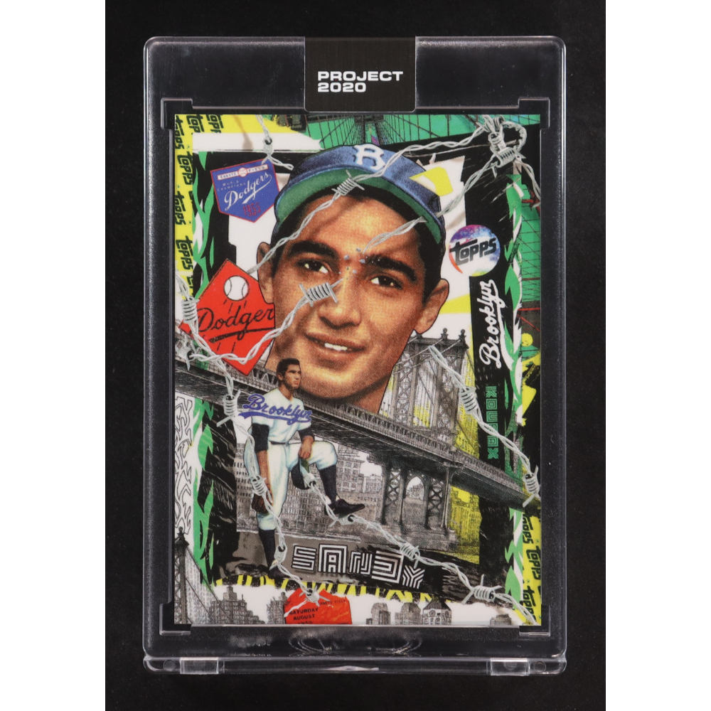 Sandy Koufax 2020 Topps Project 2020 #99 / Tyson Beck at PristineAuction.com