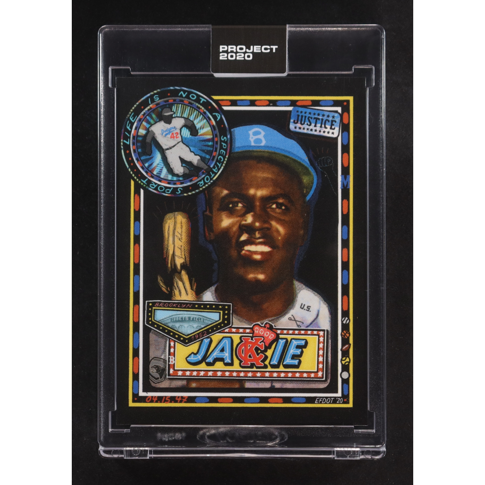 Jackie Robinson 2020 Topps Project 2020 #114 / Efdot at PristineAuction.com