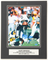 Cliff Branch Signed Raiders Custom Matted Photo (SoP) at PristineAuction.com