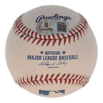 Dennis Eckersley Signed OML Baseball Inscribed "A.L. 1992 CY/MVP" (Beckett) at PristineAuction.com Dennis Eckersley Signed OML Baseball Inscribed "A.L. 1992 CY/MVP" (Beckett) at PristineAuction.com