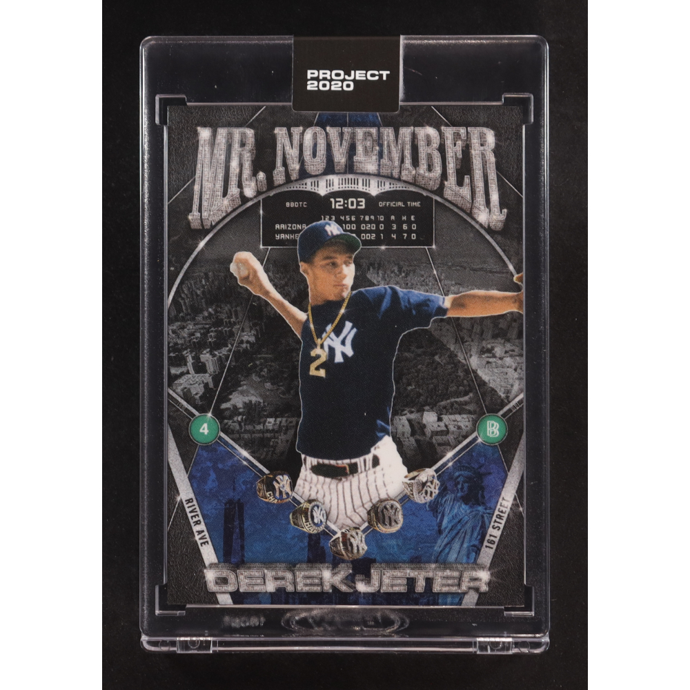Derek Jeter 2020 Topps Project 2020 #132 / Ben Baller at PristineAuction.com