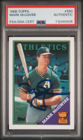 Mark McGwire Signed 1988 Topps #580 (PSA) at PristineAuction.com