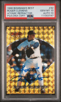 "Rocket" Roger Clemens Signed 1996 Bowman's Best Atomic Refractor #32 (PSA 10 | Auto 10) at PristineAuction.com