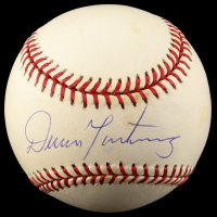 Dennis Martinez Signed OAL Baseball (Beckett) at PristineAuction.com