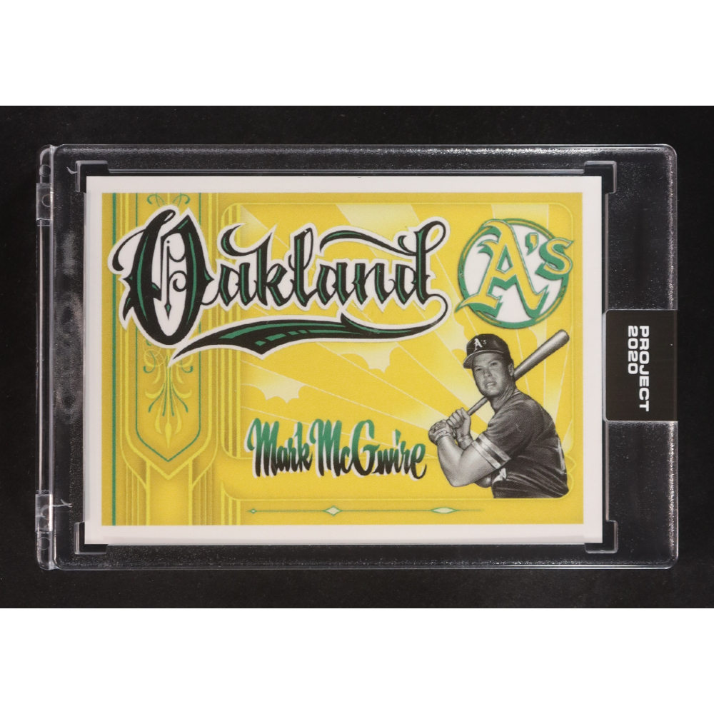 Mark McGwire 2020 Topps Project 2020 #111 / Mister Cartoon at PristineAuction.com