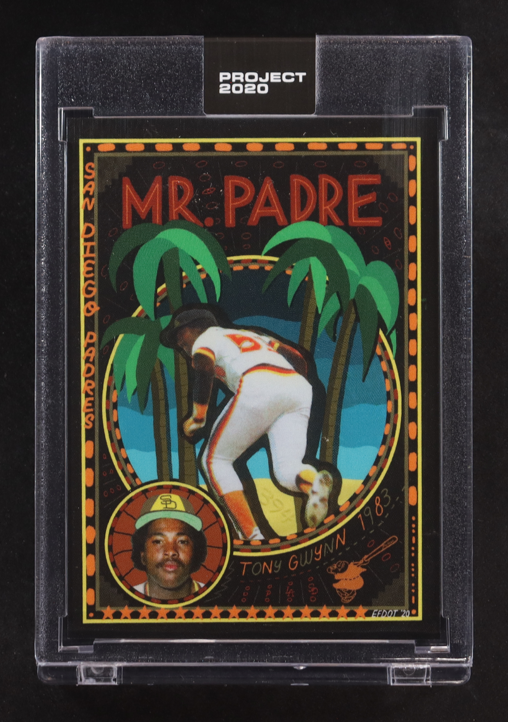 Tony Gwynn 2020 Topps Project 2020 #94 / Efdot at PristineAuction.com Tony Gwynn 2020 Topps Project 2020 #94 / Efdot at PristineAuction.com