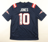 Mac Jones Signed Patriots Nike Authentic Jersey (Beckett) at PristineAuction.com
