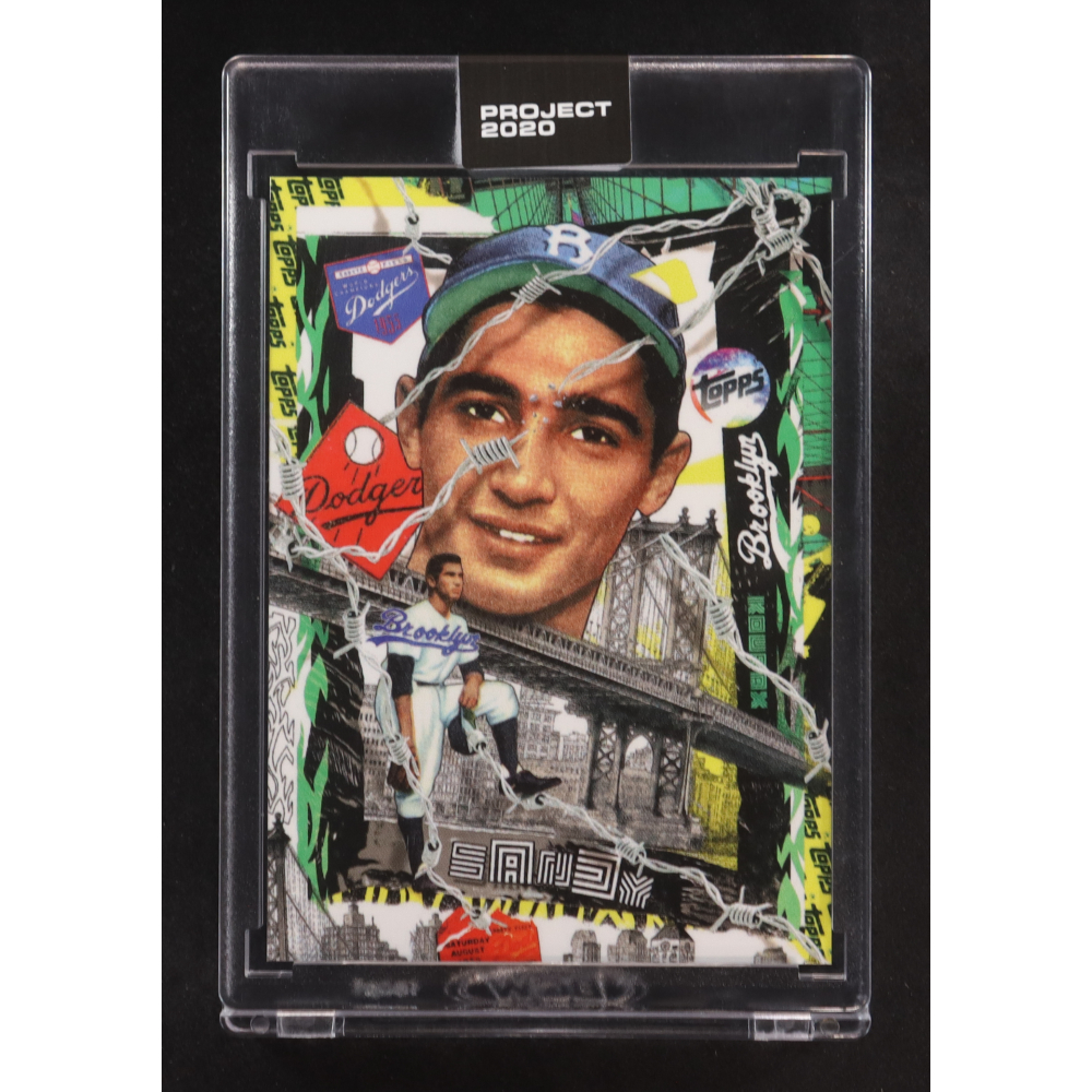 Sandy Koufax 2020 Topps Project 2020 #99 / Tyson Beck at PristineAuction.com