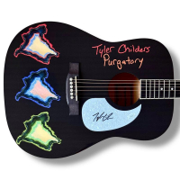 Tyler Childers Signed "Purgatory" Custom Acoustic Guitar (JSA) at PristineAuction.com