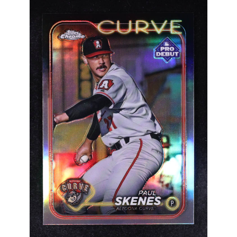 Paul Skenes 2024 Topps Pro Debut Chrome #PDC140 RC at PristineAuction.com
