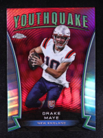 Drake Maye 2024 Topps Chrome Youthquake Pink Refractors #Y2 RC at PristineAuction.com