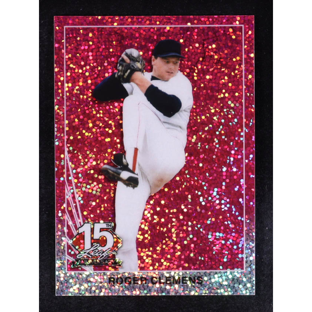 Roger Clemens 2025 Leaf 15th National NSCC Anniversary '90 Pink Sparkle #90B143 #8/8 at PristineAuction.com