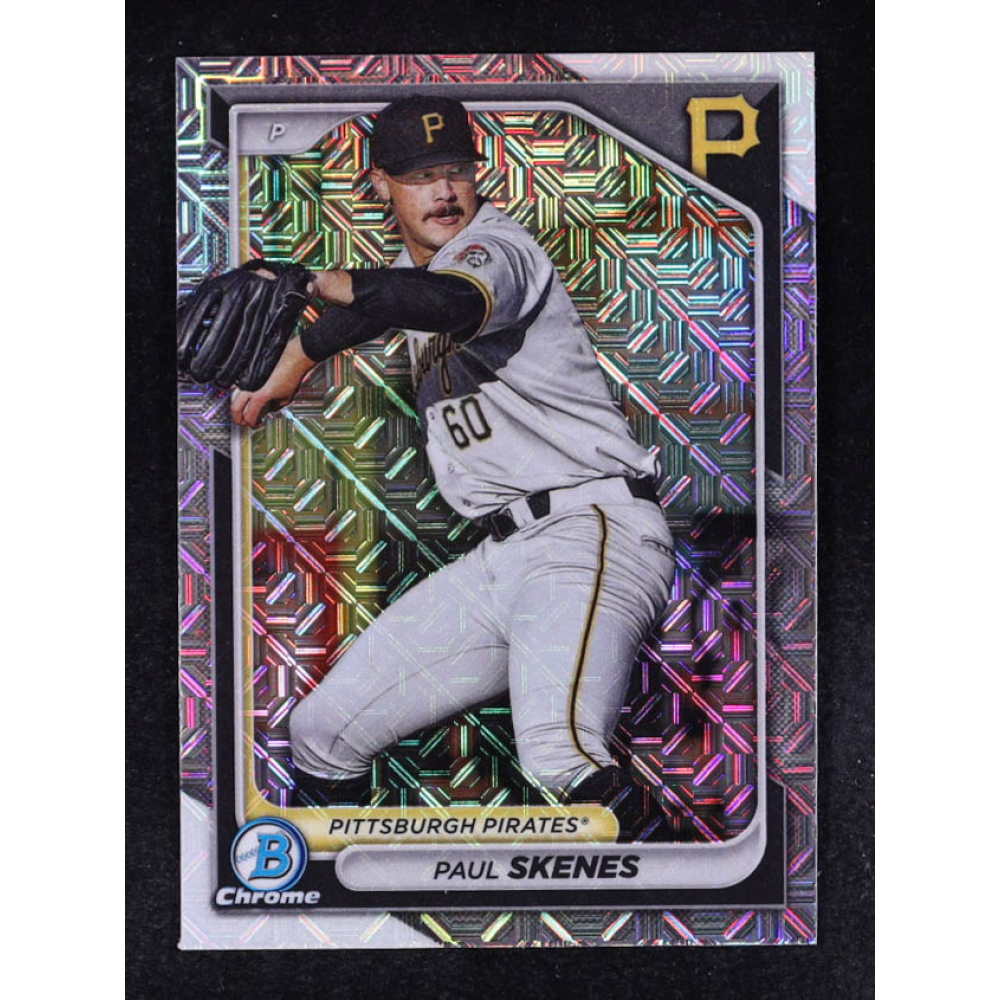 Paul Skenes 2024 Bowman Chrome Mega Box Prospects #BCP125 RC at PristineAuction.com