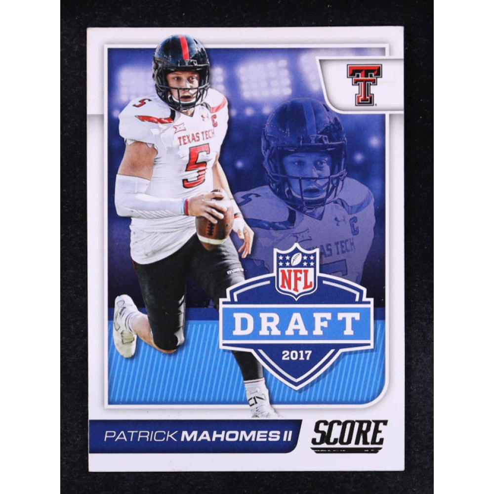 Patrick Mahomes II 2017 Score NFL Draft #2 RC at PristineAuction.com