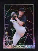 Paul Skenes 2024 Leaf Metal Black Silver Shimmer #90B-5 #2/25 RC at PristineAuction.com