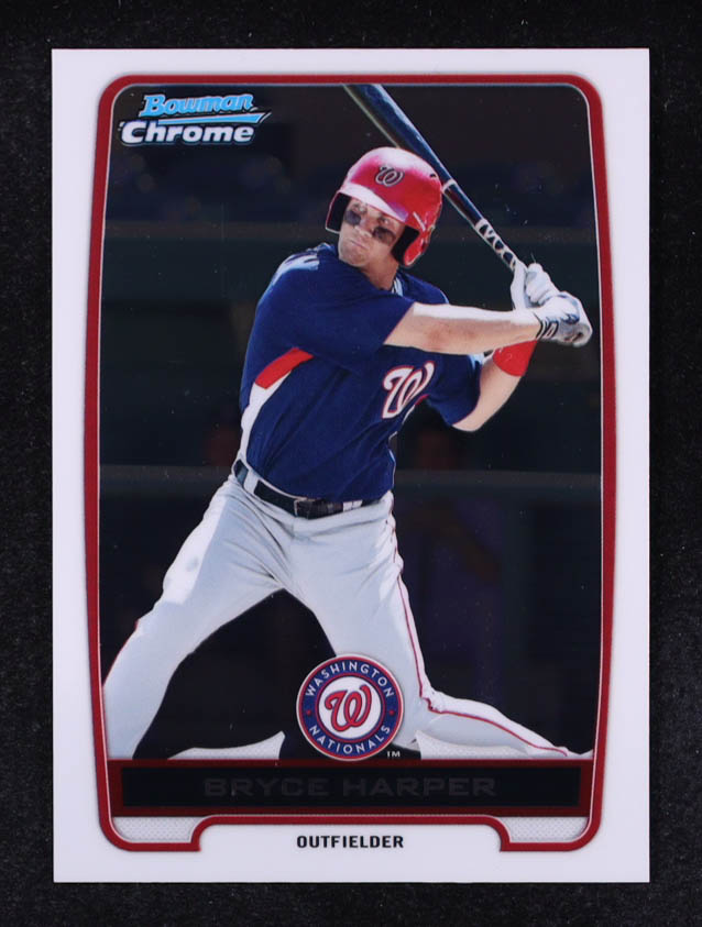 Bryce Harper 2012 Bowman Chrome Prospects #BCP10 RC at PristineAuction.com Bryce Harper 2012 Bowman Chrome Prospects #BCP10 RC at PristineAuction.com