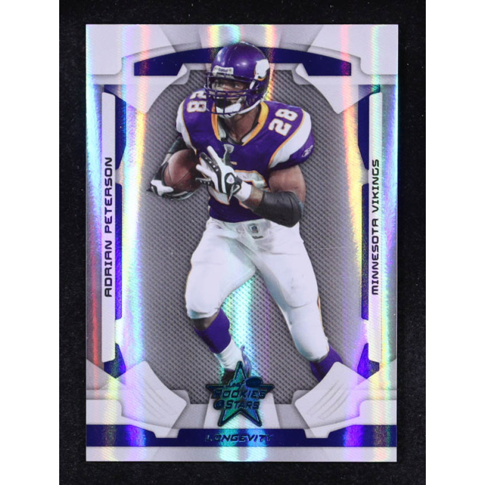 Adrian Peterson 2008 Leaf Donruss Rookies & Stars Longevity #55 #103/149 at PristineAuction.com