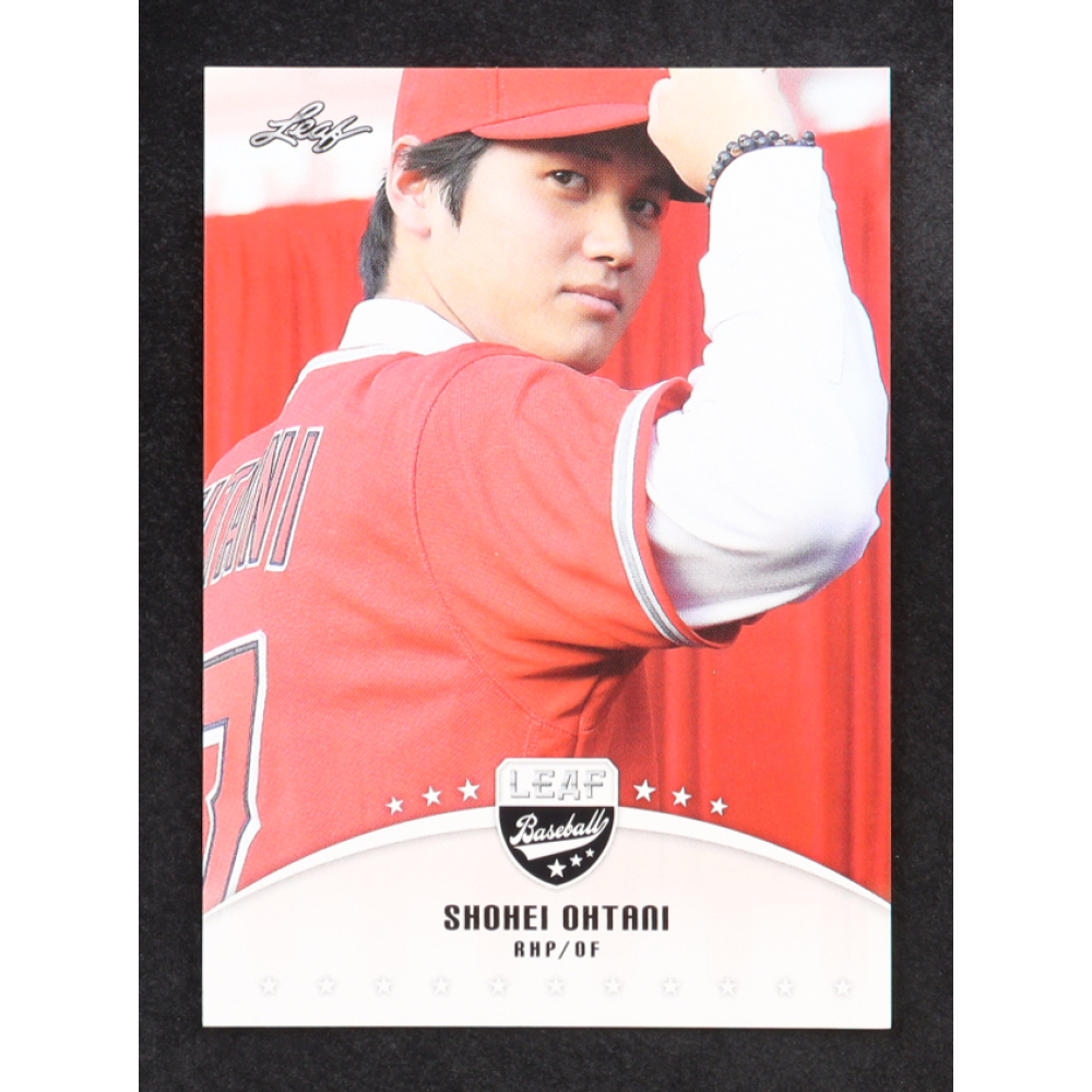 Shohei Ohtani 2018 Leaf Ohtani Baseball #LB01 RC at PristineAuction.com