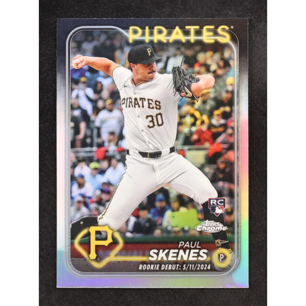 Paul Skenes 2024 Topps Chrome Update Refractors #USC27 RC at PristineAuction.com