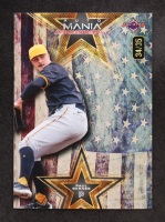 Paul Skenes 2024 Wild Card Auto Mania Vintage Flag Kaliedoscope #AMASPS3 RC #34/35 at PristineAuction.com