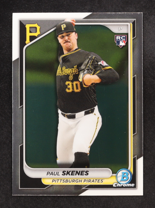 Paul Skenes 2024 Bowman Chrome #31 RC at PristineAuction.com Paul Skenes 2024 Bowman Chrome #31 RC at PristineAuction.com