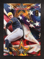 Paul Skenes 2024 Wild Card Auto Mania American Baseball American Flag Lava #AMAS-PS3 #31/50 RC at PristineAuction.com