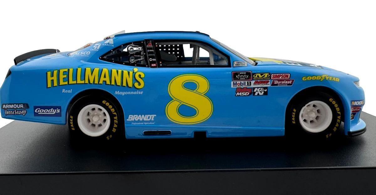 Dale Earnhardt Jr. Signed LE NASCAR #8 Hellmann's Real Mayonnaise 2019 Camaro 1:24 Premium Action Diecast Car (Dale Jr.) at PristineAuction.com Dale Earnhardt Jr. Signed LE NASCAR #8 Hellmann's Real Mayonnaise 2019 Camaro 1:24 Premium Action Diecast Car (Dale Jr.) at PristineAuction.com