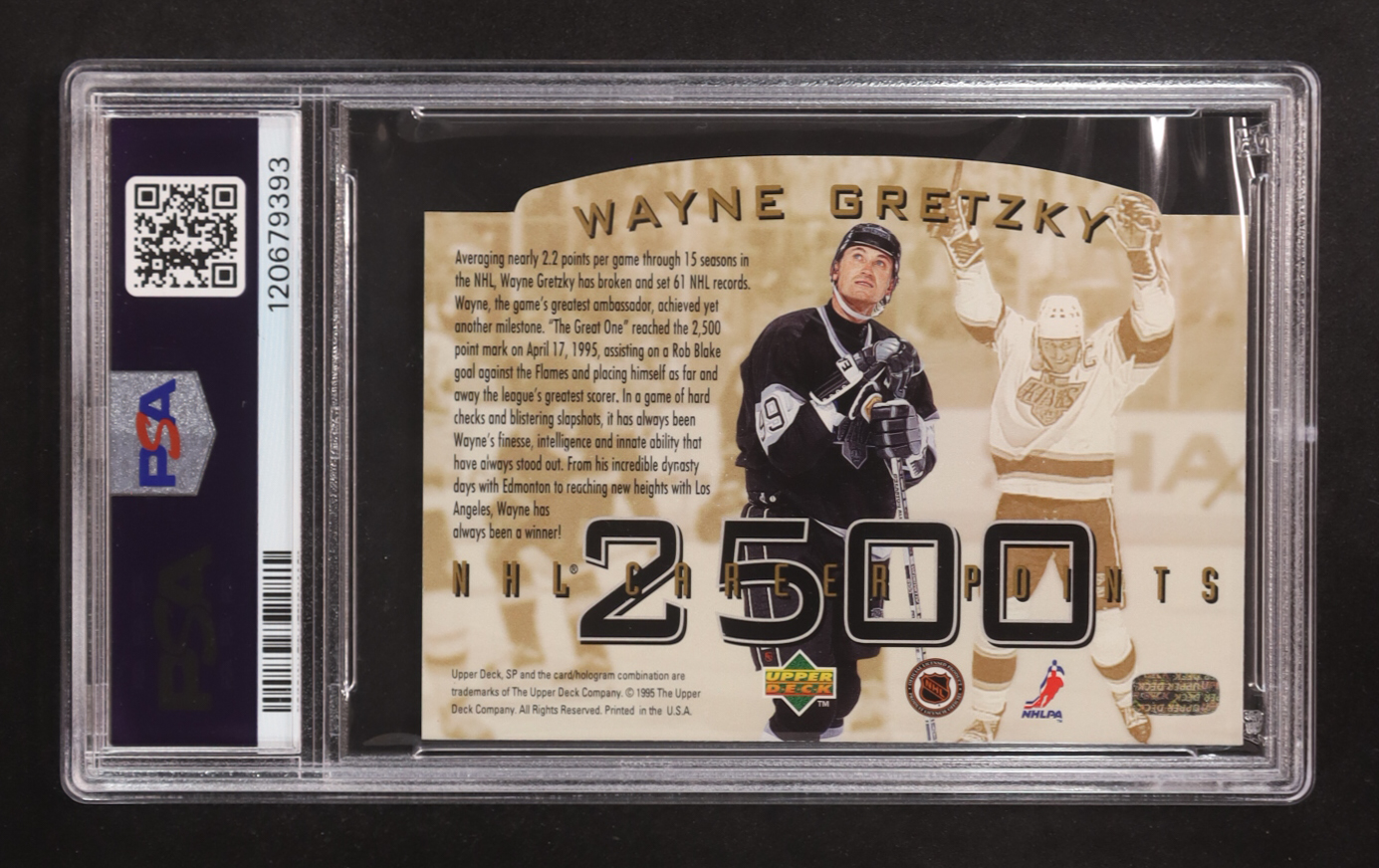 Wayne Gretzky 2500 94-95 SP #SP1 (PSA 9) at PristineAuction.com Wayne Gretzky 2500 94-95 SP #SP1 (PSA 9) at PristineAuction.com
