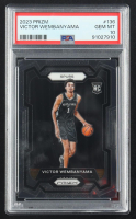 Victor Wembanyama 2023 Panini Prizm #136 RC (PSA 10) at PristineAuction.com