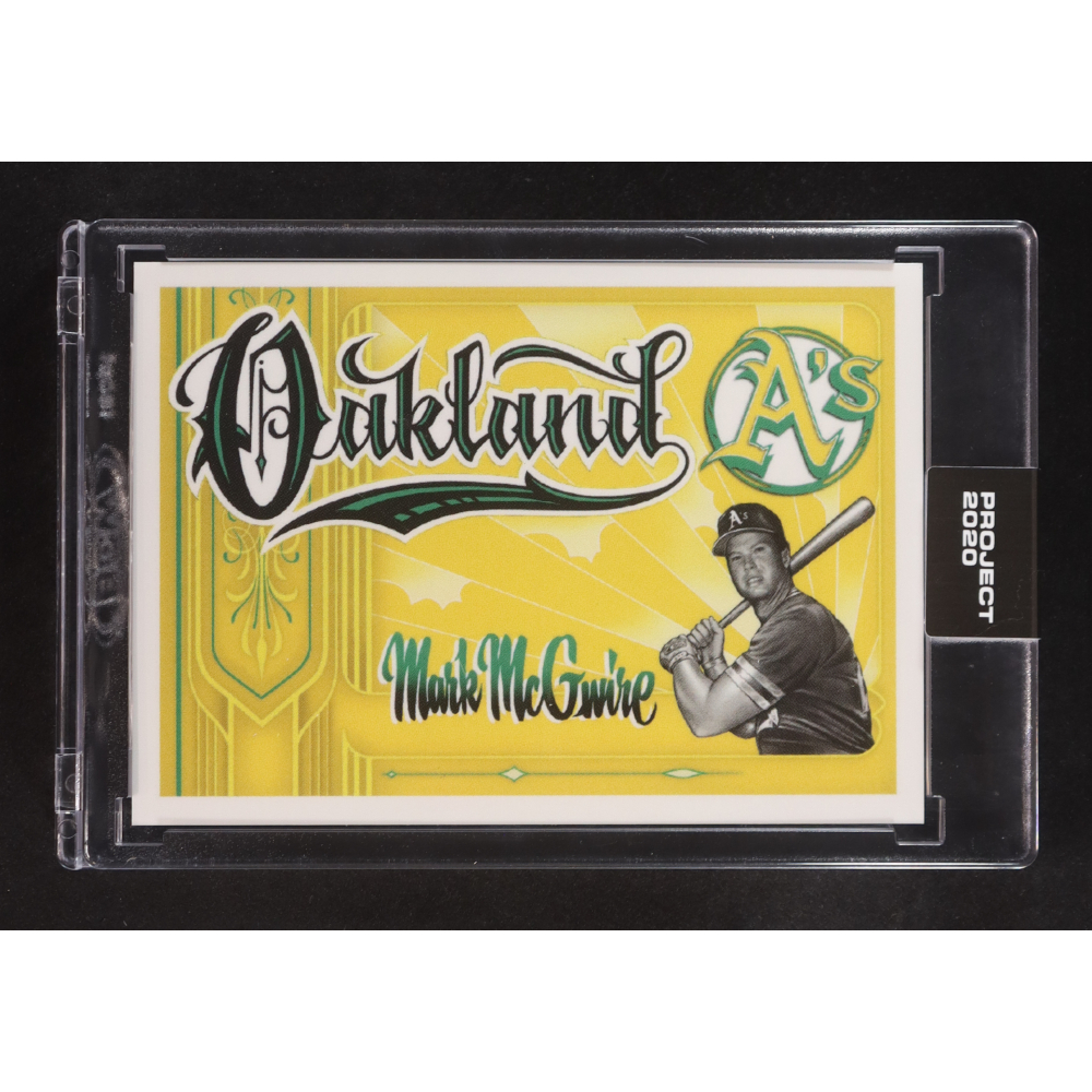 Mark McGwire 2020 Topps Project 2020 #111 / Mister Cartoon at PristineAuction.com