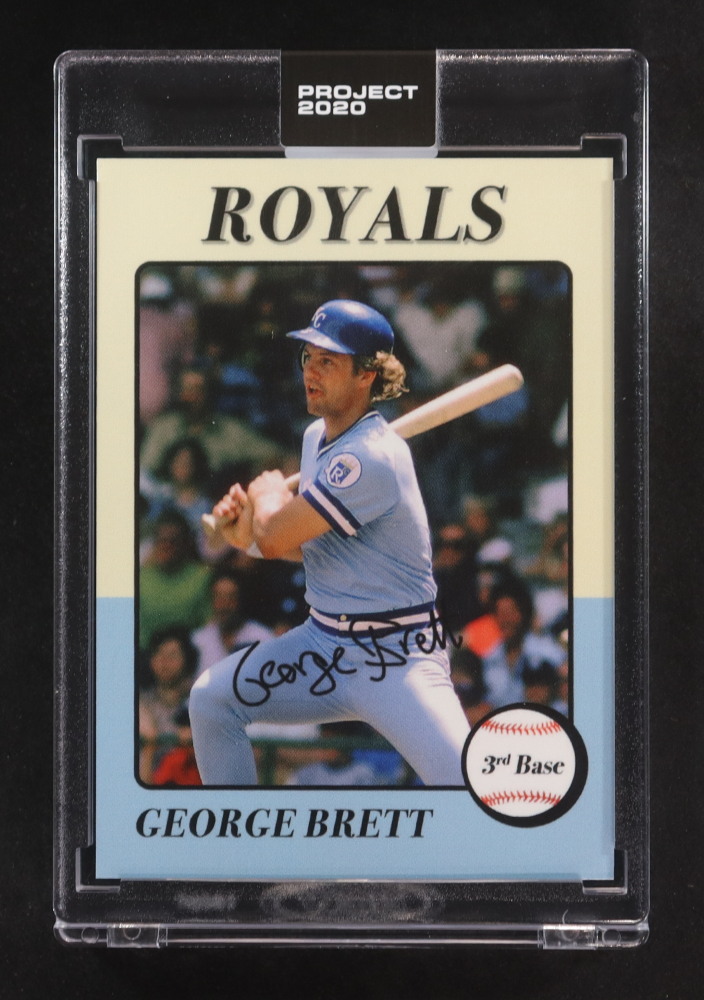 George Brett 2020 Topps Project 2020 #112 / Oldmanalan