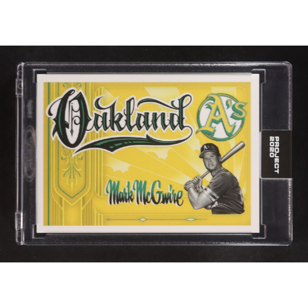 Mark McGwire 2020 Topps Project 2020 #111 / Mister Cartoon at PristineAuction.com